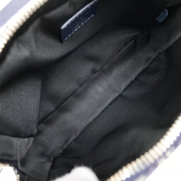 LOUIS VUITTON LV Bum Bag Body Bag Monogram Tapestry Canvas Blue M57281 304RL006 - Picture 12 of 16